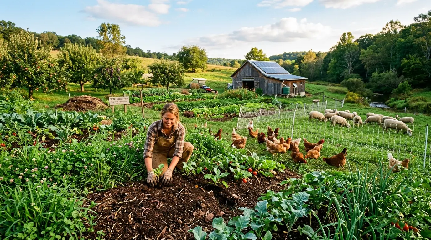 Organic farming